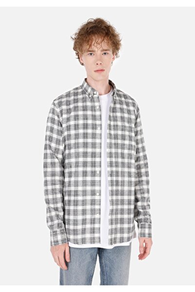 Colin's Ανδρικό πουκάμισο εκρού με κοντό μανίκι