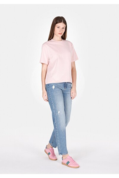 Colin's Прямий крій, висока талія, прямі штанини, жіночі джинси кольору індиго