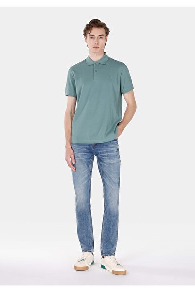 Colin's Мъжки индигови дънки с права кройка