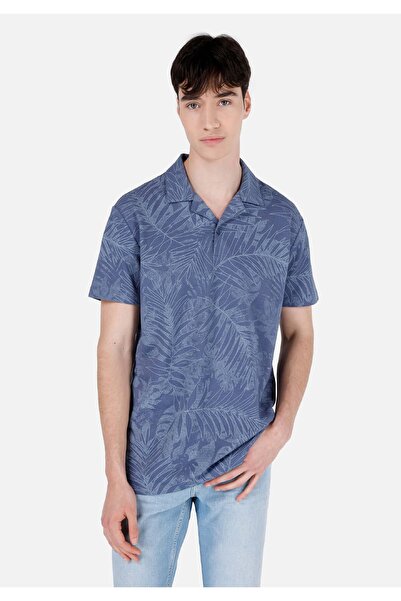 Colin's Ανδρικό μπλουζάκι με κοντό μανίκι Comfort Fit Polo με στάμπα