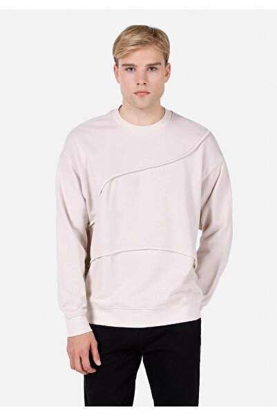 Colin's Ανδρικό φούτερ Oversize Fit Stone