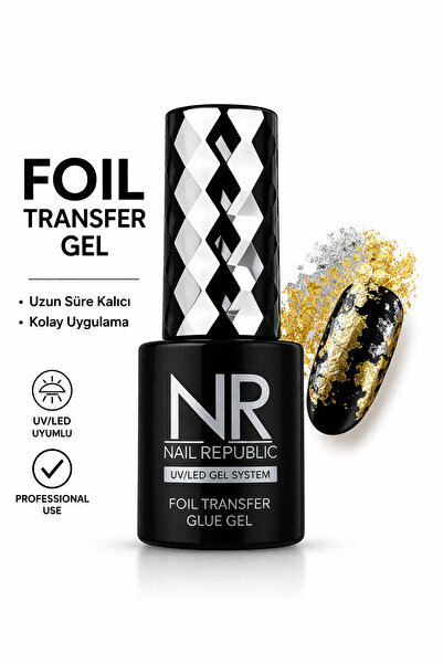 Nail Republic NR FOLYO TRANSFER GLUE JEL (10 ml)