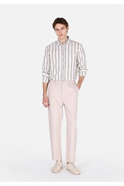 Colin's Regular Fit Orta Bel Düz Paça Erkek Bej Pamuk Pantolon