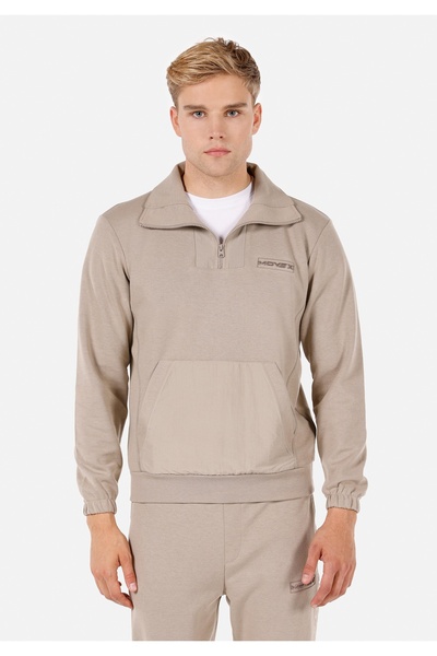 Colin's Regular Fit Erkek Bej Sweatshirt