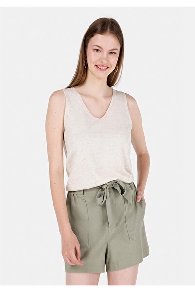 Colin's Pulover Ecru Slim Fit pentru damă