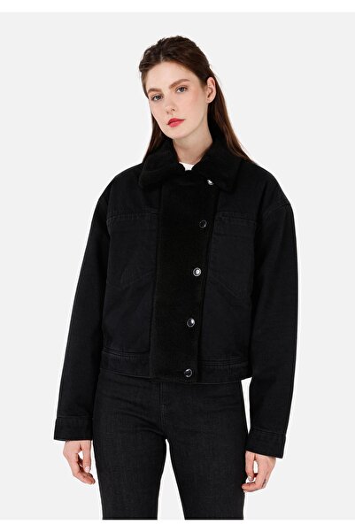 Colin's Regular Fit Kadın Siyah Ceket