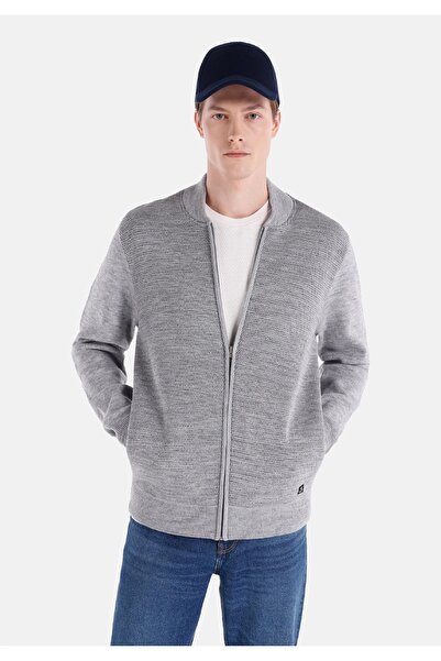 Colin's Regular Fit Men's Gray Cardigan