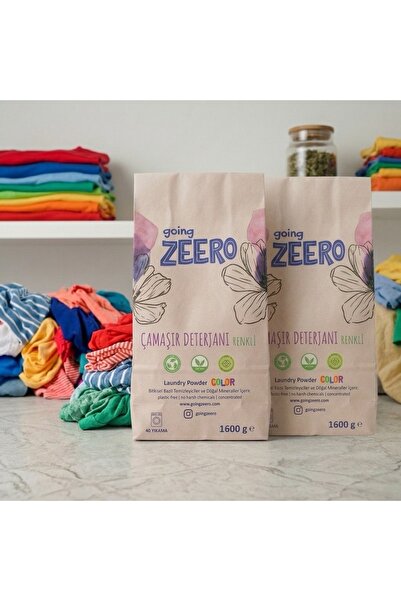 Going Zeero Renkli Çamaşırlar İçin Doğal Konsantre Çamaşır Deterjanı - Bitkis...