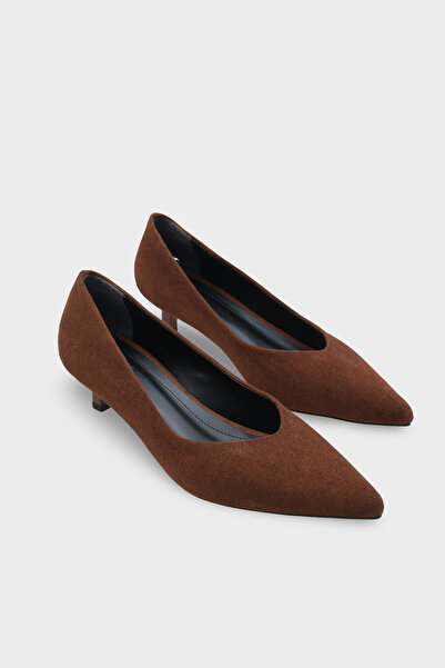 Capone Outfitters Shanta Toe ascuțit Toc scurt Casual Femei pantofi cu toc