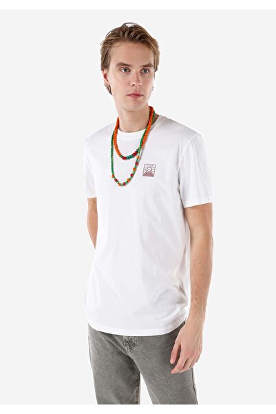 Colin's Men's White T-Shirt - Sleeves