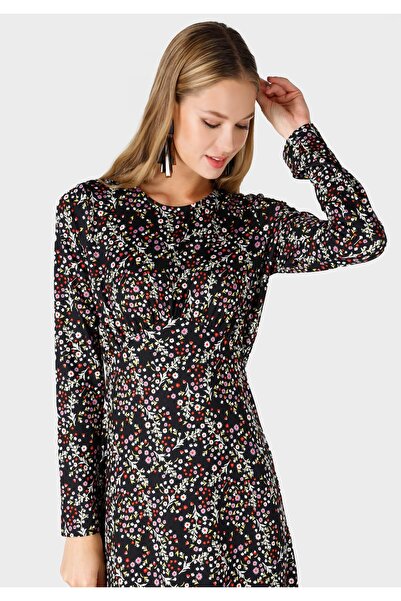 Colin's Colorful Printed Regular Cut Women's Dress