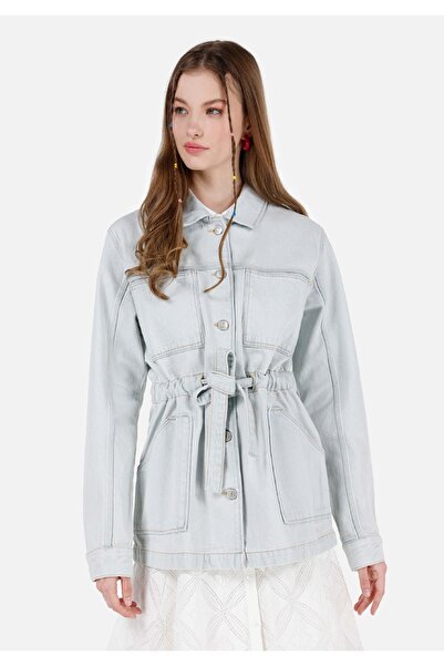 Colin's سترة نسائية زرقاء عادية