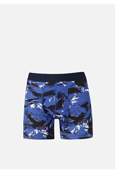 Colin's Сучасні чоловічі боксери з принтом, синього кольору