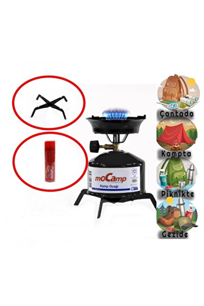 gaman Taşınabilir Ocak Iksa Mocamp Çakmak Gazlı Pratik Kamp Ocağı - Piknik Tü...