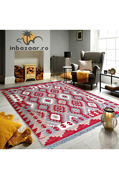 OEM Covor rustic tradițional 160x250 cm Gri