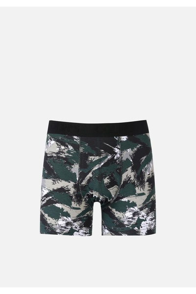 Colin's Modern Fit Printed Men's Green Boxers