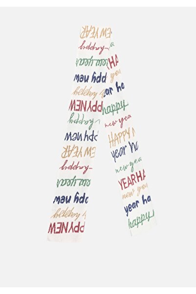 Colin's Γυναικείο κασκόλ με στάμπα εκρού