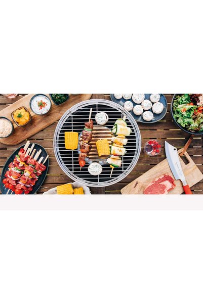 LOTUSGRILL S Dumansız Kömürlü Mangal - Mavi