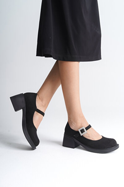 Capone Outfitters Pantofi de damă Mary Jane - Cataramă cu detalii de piatră