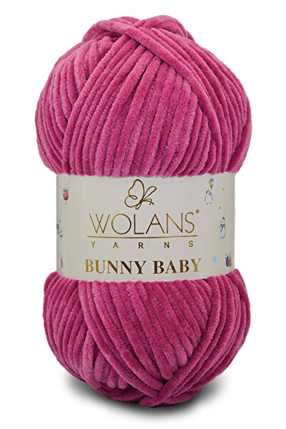 WOLANS 422 Plum Soft Velvet - Βρεφικό πλεκτό νήμα, μαλακό παιχνίδι κουβέρτα νήμα