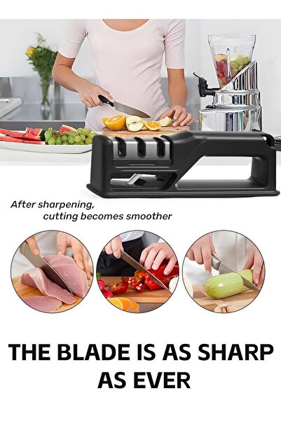 Arabest 4-in-1 Handheld Tool Sharpener, Non-Slip Design for Repair, Polish, S...