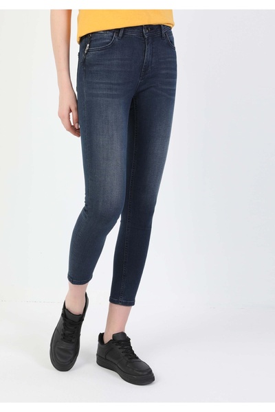 Colin's Супер облягаючий крій, середня талія, вузькі штанини, жіночі джинси т...