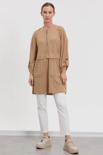 MELIDIA M10024 Allerli Tunik / CAMEL