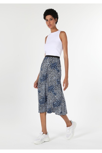 Colin's Синя дамска миди пола