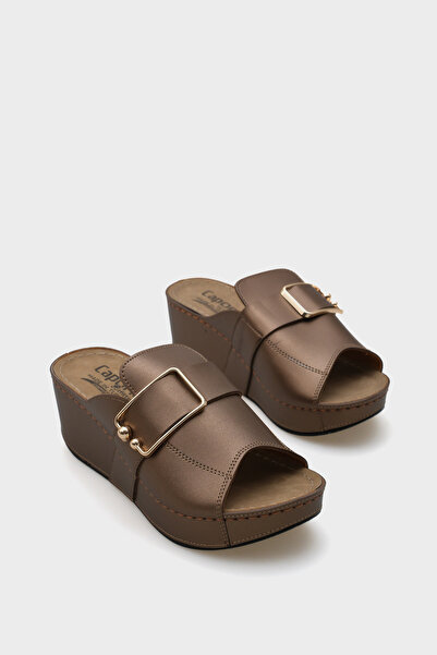 Capone Outfitters Anatomická měkká pohodlná podrážka na klínovém podpatku Mot...