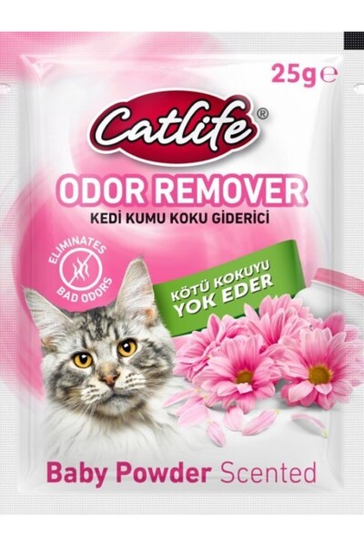 Catlife Kedi Kumu Koku Giderici Bebek Pudralı 25 Gr