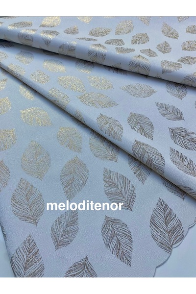 polset Pearlescent White Luxury Wrinkle-Free Linen Round Pvc Oilcloth Tablecl...