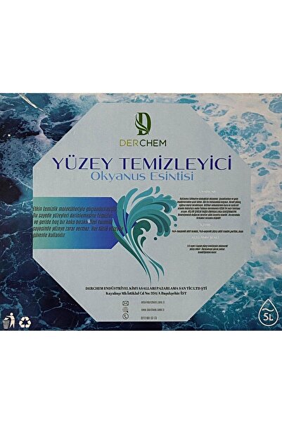 DERCHEM YÜZEY TEMİZLEYİCİ (OKYANUS ESİNTİSİ) 5 LT