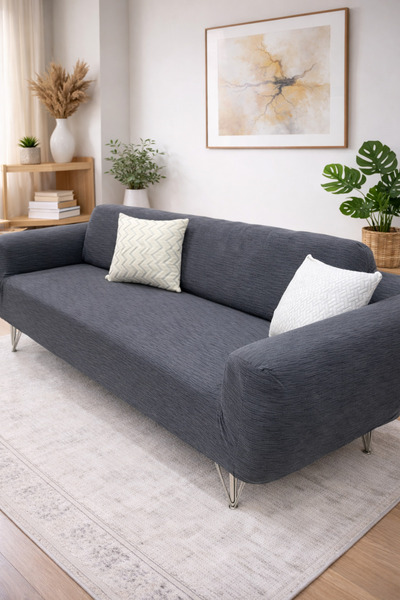 uzhanem غطاء أريكة جاكار 3 مقاعد، غطاء أريكة سرير (محتوى المنتج 1 قطعة) غطاء ...