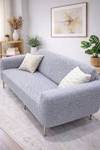 uzhanem غطاء أريكة جاكار 3 مقاعد، غطاء أريكة سرير (محتوى المنتج 1 قطعة) غطاء ...