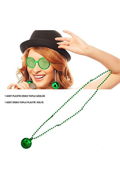 partidolu مجموعة نظارات ديسكو بلاستيكية كلاسيكية من الثمانينيات والتسعينيات ب...