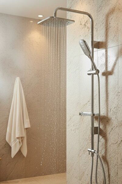 DIAMOND SOFT ROBOT DUŞ SETİ - KROM