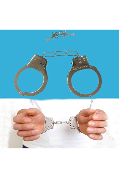 partidolu Halloween Oyuncak Plastik Çocuk Polis Kelepçesi Gösteri Amaçlı