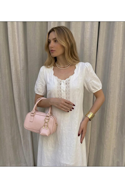 Pera Collection Pembe Kadın Askılı Omuz ve El Çantası