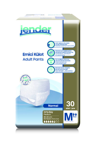 JENDER Emici Külot Medium 60 Adet