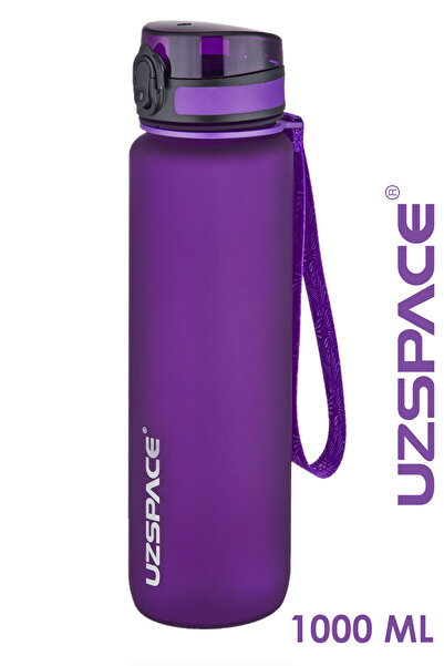 Uzspace Large Size 28 cm 1000 ml 1 liter Tritan Water Bottle 14 Colors FiftyF...