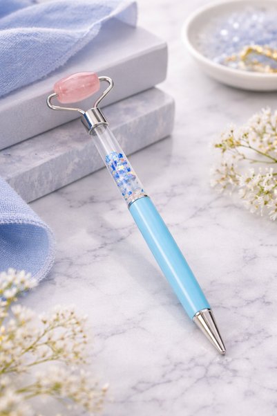 Prof Ballpoint Pen with Facial Message Apparatus