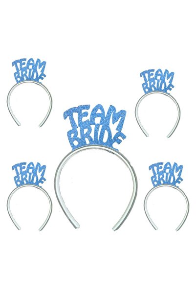 partidolu Culoarea albastră Team Bride Written Crown Eva Material Glitter Bri...