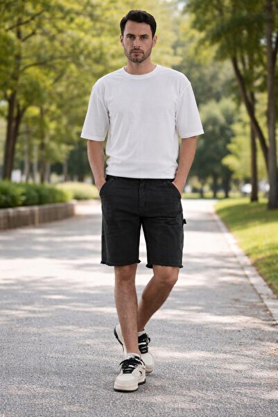 ALEXANDERGARDI Τζιν σορτς με απαλό εφέ