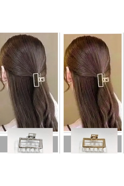 NEW HİLL 2 τεμάχια μικρή μεταλλική πόρπη-ασημί και χρυσό χρώμα