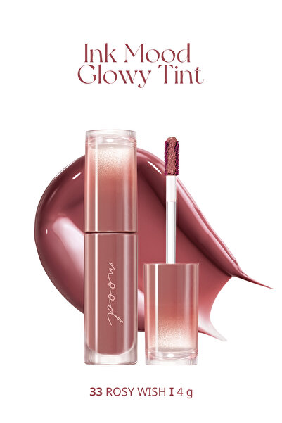 PERIPERA Kalıcı, Pigmentli, Parlak Bitişli Tint Ink Mood Glowy Tint (33 Rosy ...