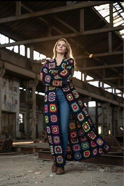 El örgüsü Ydr Design Cardigan