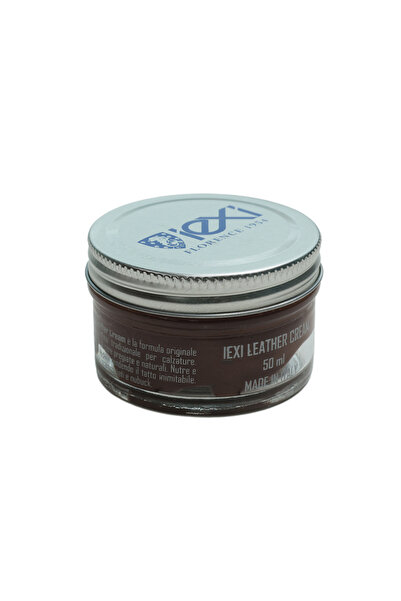 IEXI Deri Boyası Besleyici Cilalı Ayakkabı Kremi Parlatıcı Koruyucu 50ml - Kahverengi