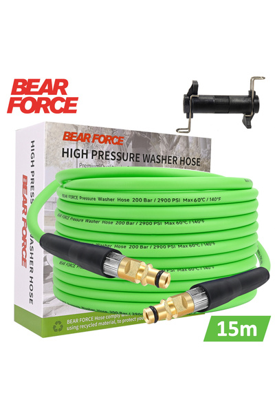 Choice خرطوم بديل لغسالة الضغط بطول 15 مترًا/50 قدمًا، خرطوم مرن للغاية مقاوم...