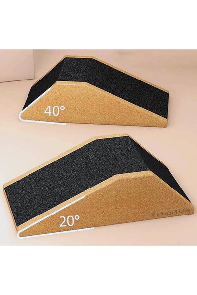 Vivaryon Caramizi yoga si fitness din pluta, pentru genuflexiuni, ridicare greutati + Sac transport