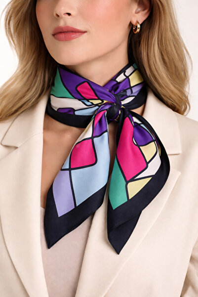 Rupen Kraft 45X50 см Сатинова бандана Сатиновий шарф Сатинова сумка Аксесуар ...